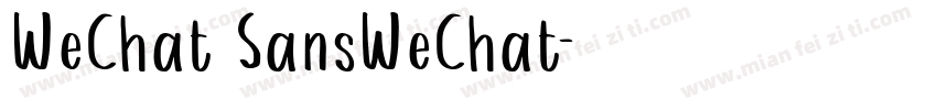 WeChat SansWeChat字体转换